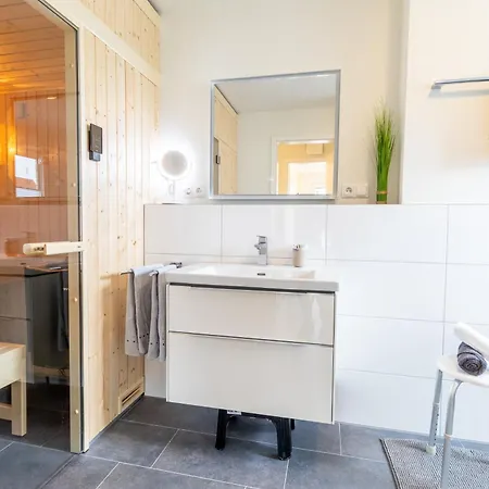 Ankerplatz 3 - Moderne Mit Terrasse Und Sauna - Strandnah! Apartament *